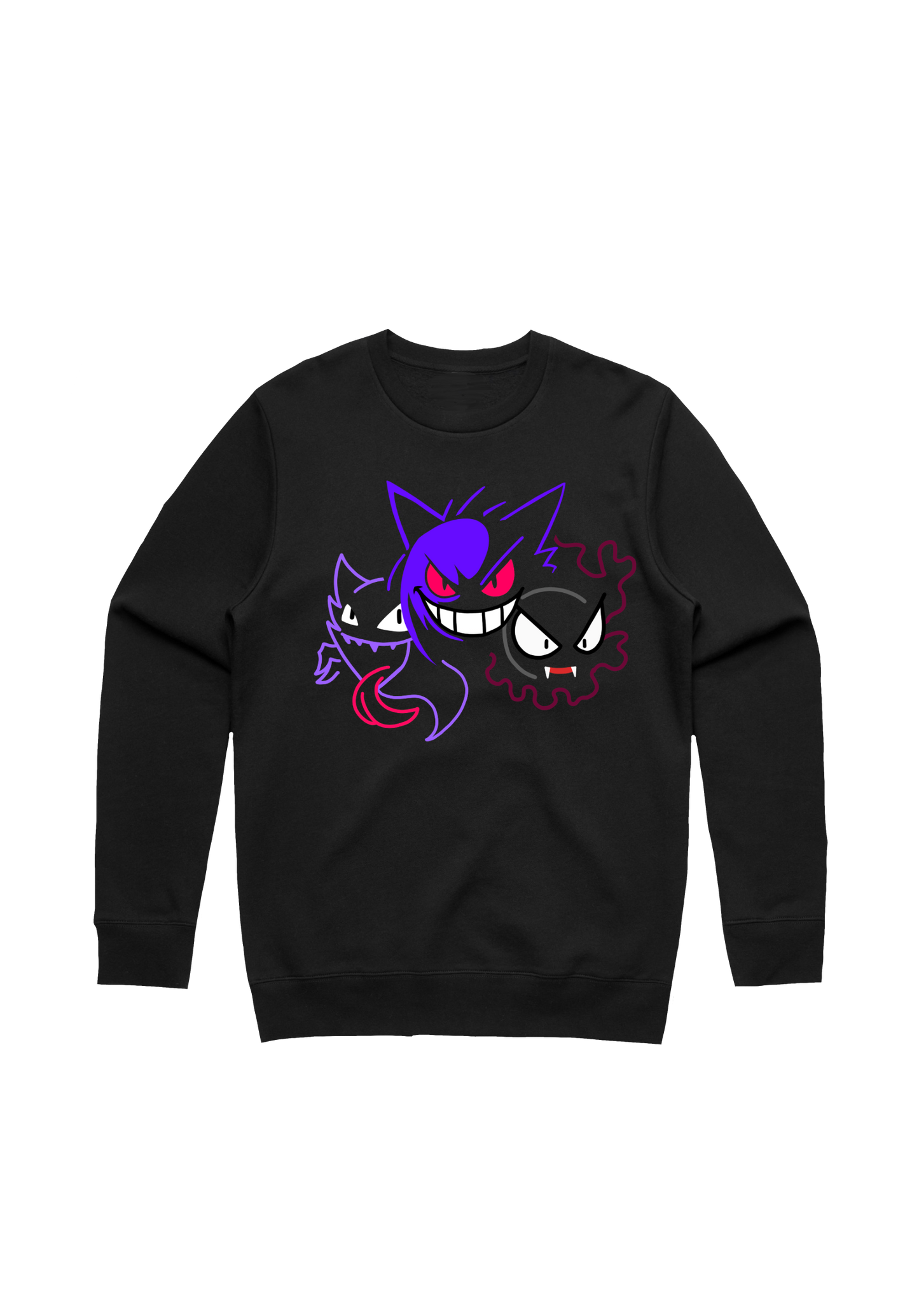 GENGAR EVOLUTIONS - CREWNECK