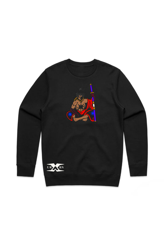 LUFFY (MAD MAN WANO) - CREWNECK