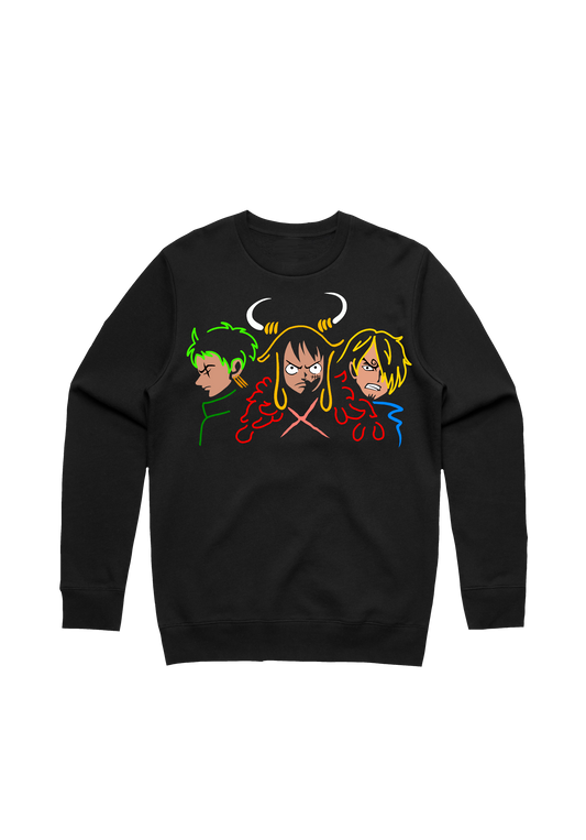MONSTER TRIO - CREWNECK