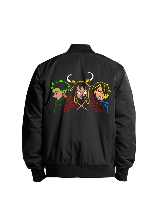 MONSTER TRIO - BOMBER JACKET (SHOP STOCK)