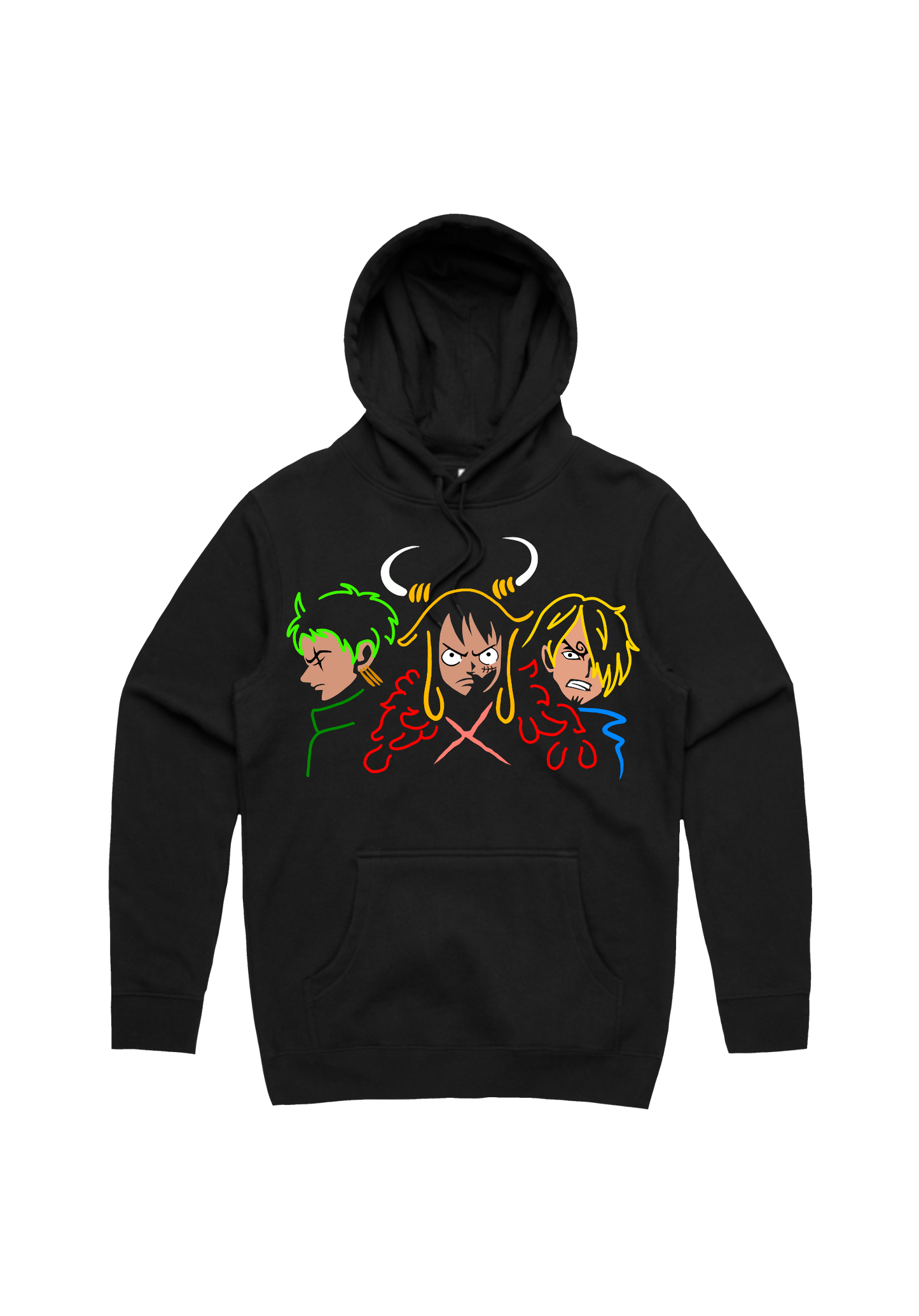 MONSTER TRIO - HOODY